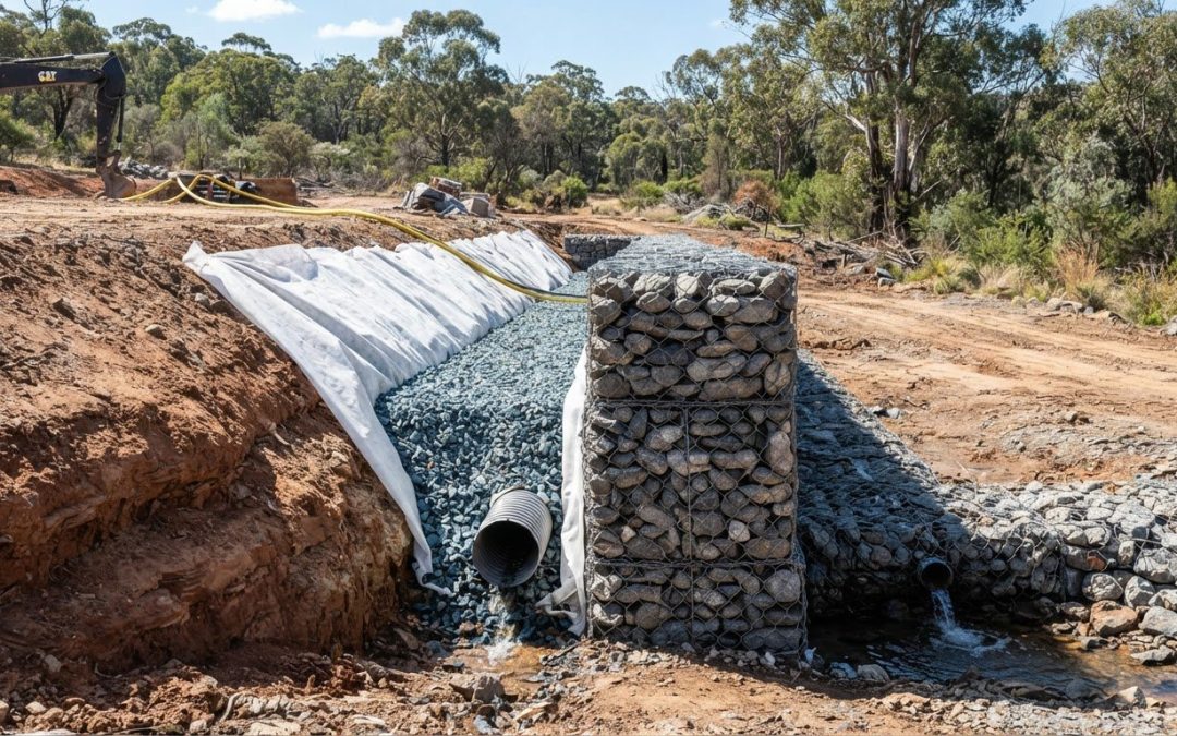 Gabion Wall Drainage Solutions: How to Manage Water Behind the Wall